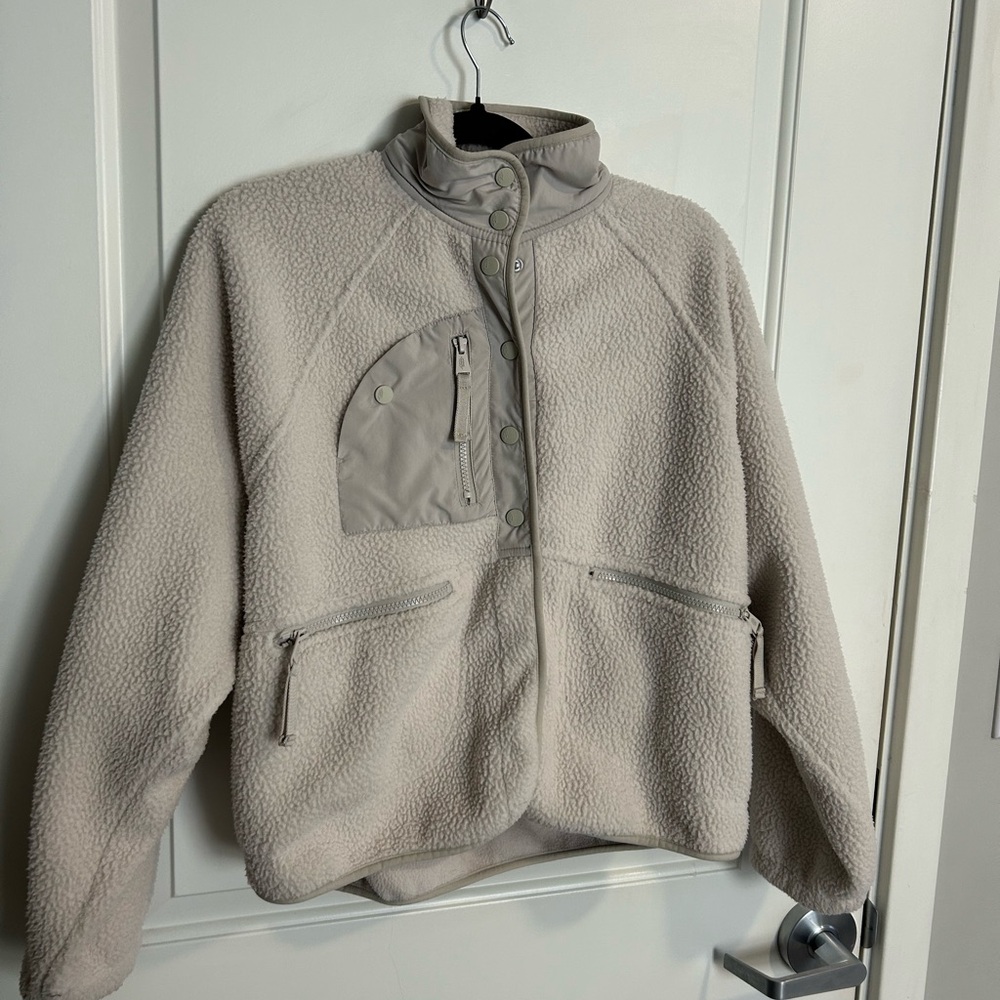 FREE PEOPLE Hit The Slopes Fleece Jacket